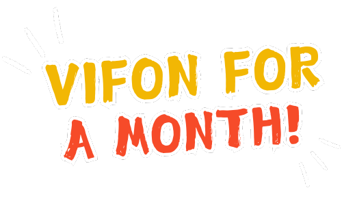 Vifon for a month