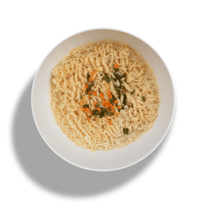 Vifon Pikantny – black packaging of chili chicken instant noodle soup with garlic, spring onion, chili peppers, and a bowl of spicy noodles.